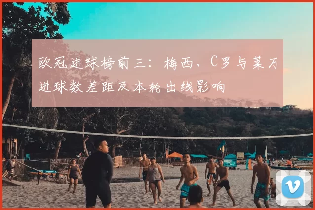 欧冠进球榜前三：梅西、C罗与莱万进球数差距及本轮出线影响